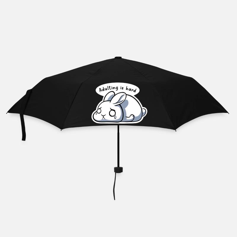 L’âge adulte est difficile - Parapluie standard - noir