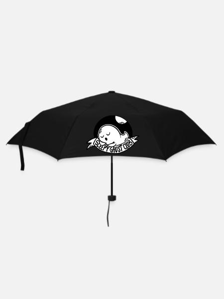 Sleepy Ghost Club - Umbrella (small) - black