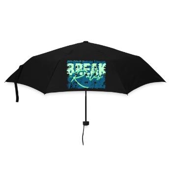 trust you self brake rules quote humor cool retro - Umbrella (small) - black - Front