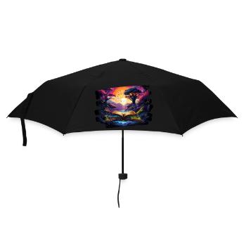 Light of Imagination - Umbrella (small) - black - Front