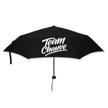 Team Chauve - Parapluie standard - noir - Devant
