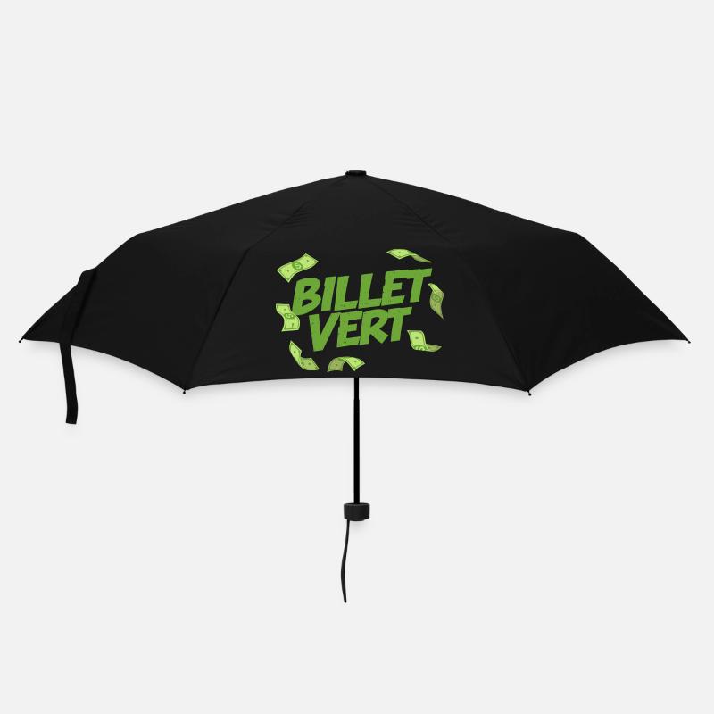 Billet vert - Parapluie standard - noir