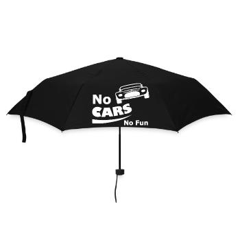 The Funny Drivers - Umbrella (small) - black - Front