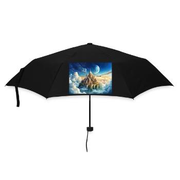 beautiful mythical places – Asgard home of the god - Umbrella (small) - black - Front