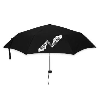 Nicht nur Freunde Brüder Passende Familie Freund - Regenschirm (klein) - Schwarz - Vorne