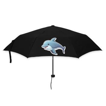 Dauphin Mignon - Parapluie standard - noir - Devant