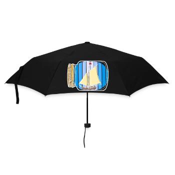 voilier, nautique, nautique, côtier, maritime - Parapluie standard - noir - Devant