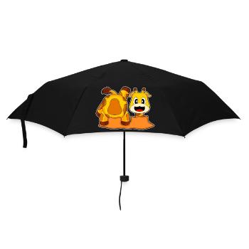 Giraffe Hole - Umbrella (small) - black - Front