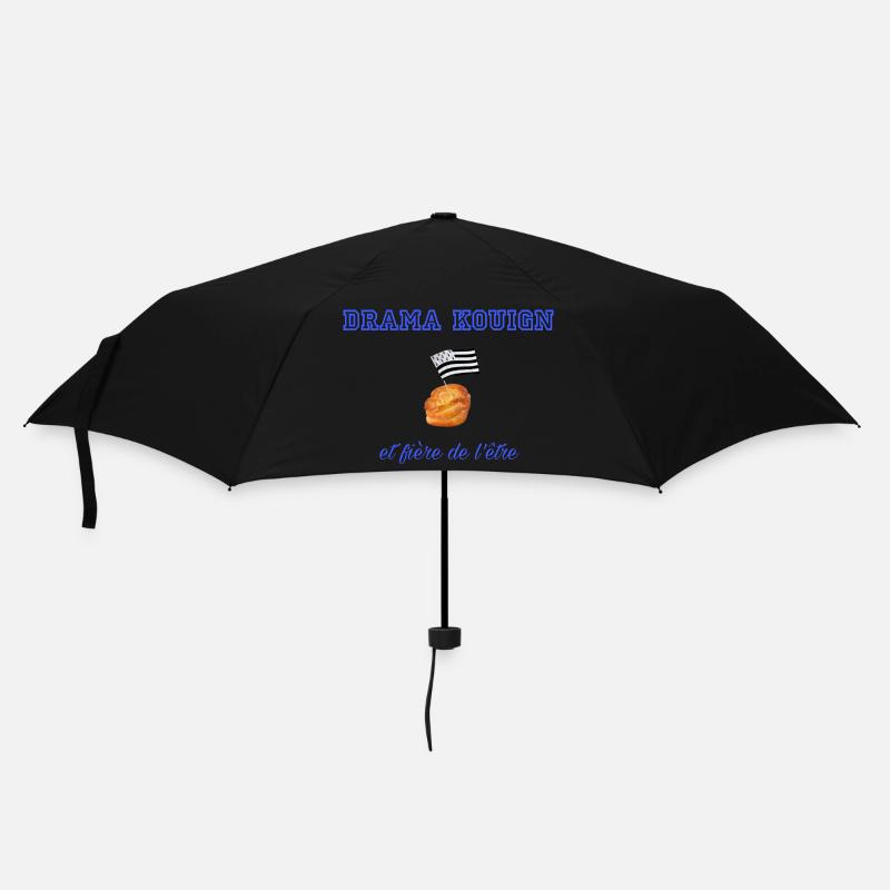 Fière d être une drama kouign Blue - Parapluie standard - noir