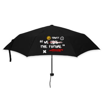 Crypto Summer: The Heat is On | Bitcoin The Future - Umbrella (small) - black - Front
