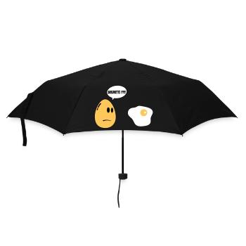 SISTER Ei - Regenschirm (klein) - Schwarz - Vorne