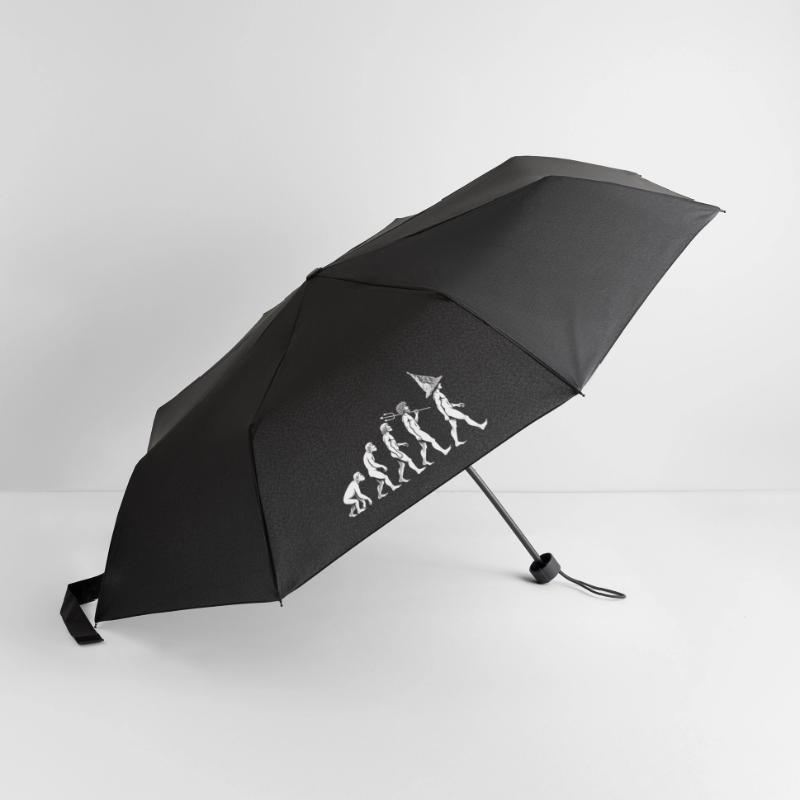 Steampunk Evolution with Aluminum Hat Umbrella (small)