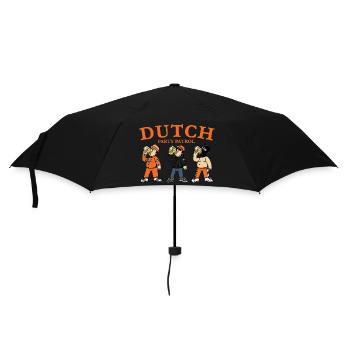 Dutch Party Patrol For Hooligans - Umbrella (small) - black - Front