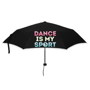 Dance Is My Sport Ballet Ballerina - Umbrella (small) - black - Front