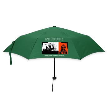 Prepper Your Prep Your Protection - Regenschirm (klein) - Flaschengrün - Vorne