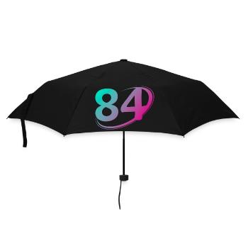 Number 84 multicolor - Umbrella (small) - black - Front
