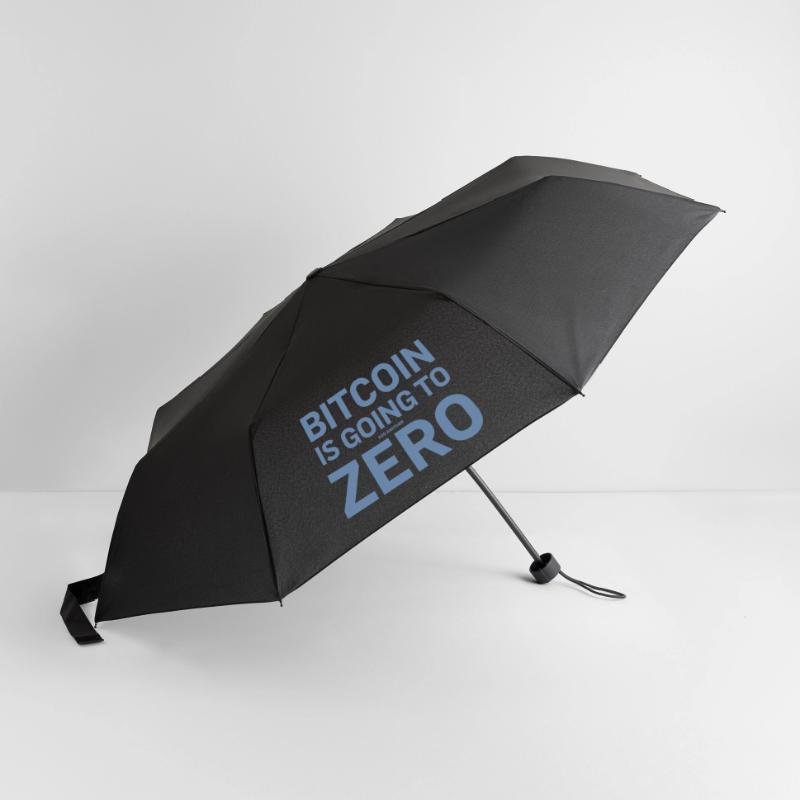 Bitcoin Sprüche Bitcoin wird noch eine Null Regenschirm (klein)