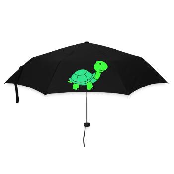 turtle - Umbrella (small) - black - Front
