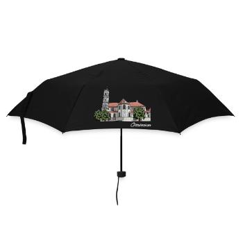 Abbaye bénédictine // Ottobeuren // Illustration - Parapluie standard - noir - Devant