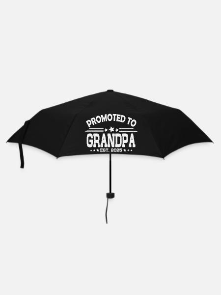 Promotion to Grandpa 2025 - Umbrella (small) - black