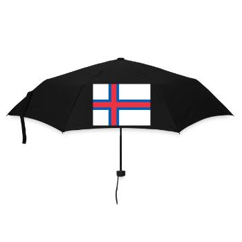 Faroe Islands - Umbrella (small) - black - Front