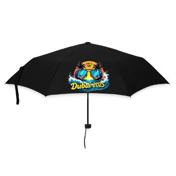 Trip Dubai 2025 T-shirts Femme - Parapluie standard - noir - Devant
