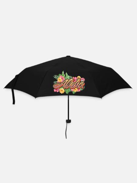 Aloha Holiday Hawaii Gift - Umbrella (small) - black