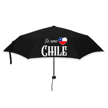 J’aime le Chili, fierté chilienne - Parapluie standard - noir - Devant