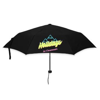80's hliday in chamonix - Parapluie standard - noir - Devant