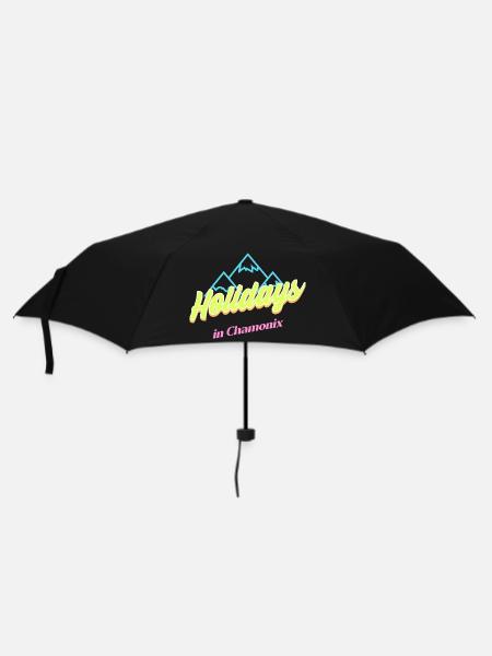 80's Hliday in Chamonix - Umbrella (small) - black