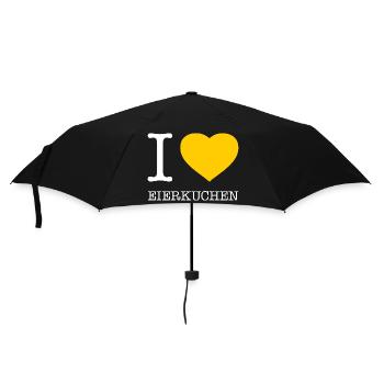 I love pancakes - Umbrella (small) - black - Front