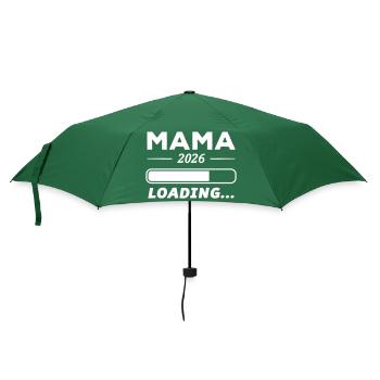Mama 2026 Chargement... - Parapluie standard - vert bouteille - Devant