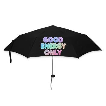 Only good energy - Umbrella (small) - black - Front