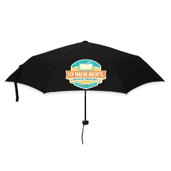 Doing nothing with passion - Umbrella (small) - black - Front