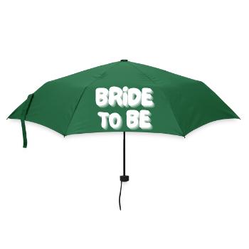 bride to be - Umbrella (small) - bottlegreen - Front