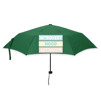 Introvert - Umbrella (small) - bottlegreen - Front