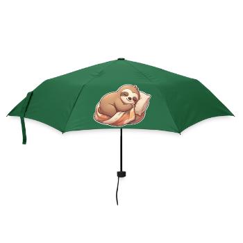 Sommeil paresseux - Parapluie standard - vert bouteille - Devant