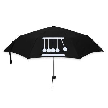 Minimalisme cinétique du pendule - Parapluie standard - noir - Devant