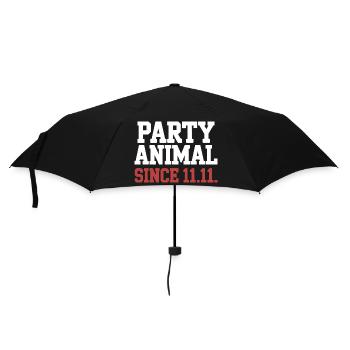 Karneval Party Kölner Animal Since 11.11. Köln - Umbrella (small) - black - Front
