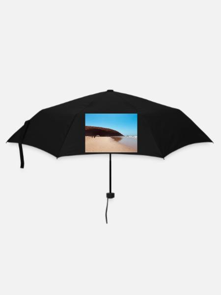 Red Rock Beach - Regenschirm (klein) - Schwarz