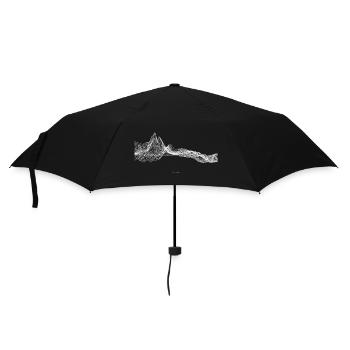 Digital Matterhorn - Umbrella (small) - black - Front