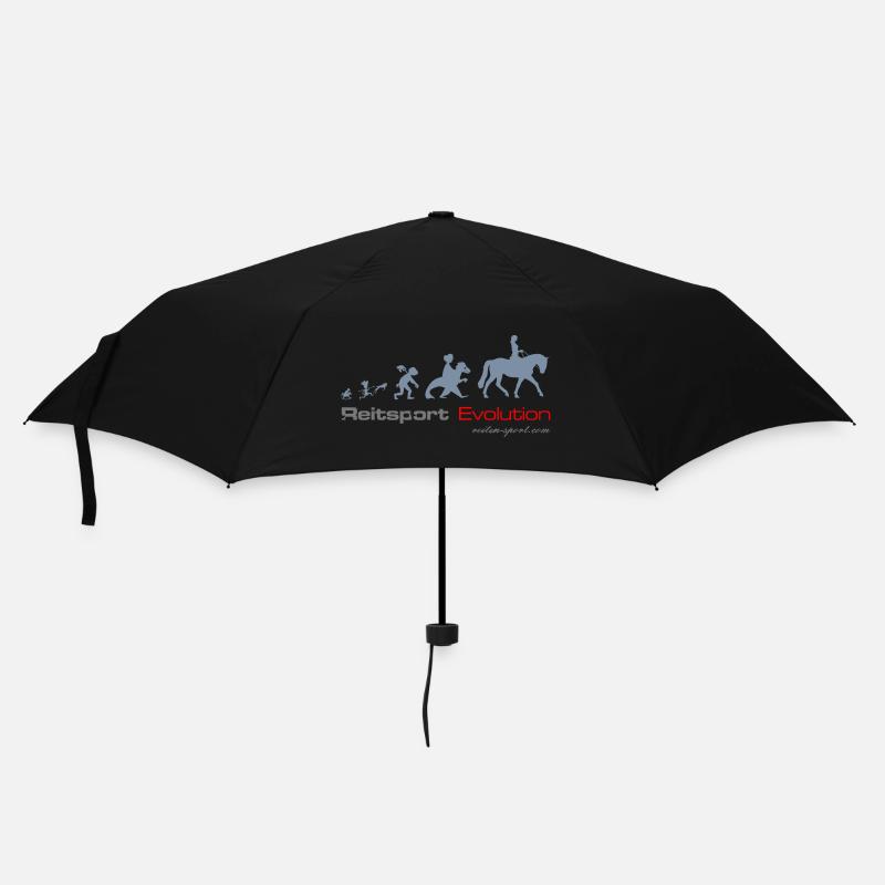 Reitsport Evolution - Regenschirm (klein) - Schwarz