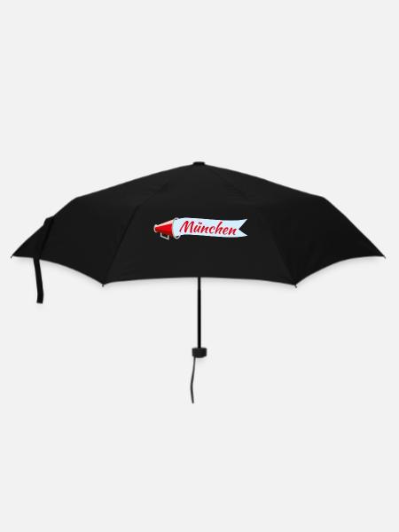 München - Regenschirm (klein) - Schwarz