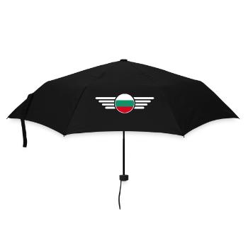 Bulgaria Style Design T-Shirt - Umbrella (small) - black - Front