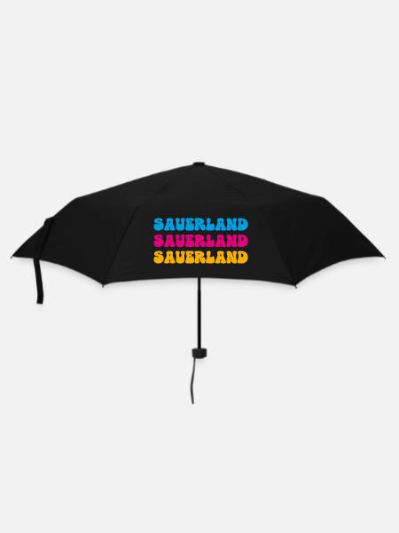 Sauerland - Regenschirm (klein) - Schwarz