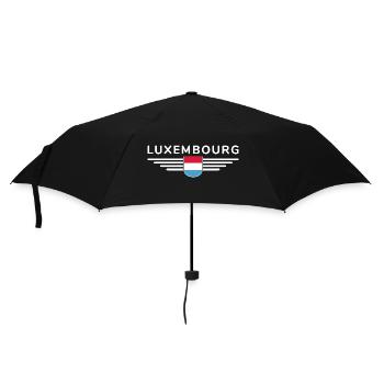 Design de t-shirt luxembourgeois pour les fans - Parapluie standard - noir - Devant