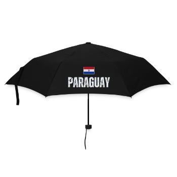 Paraguayan flag, Paraguayan pride - Umbrella (small) - black - Front