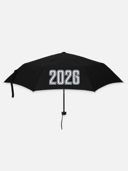 2026 - Regenschirm (klein) - Schwarz