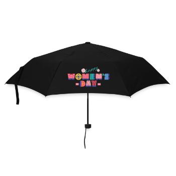 journée internationale de la femme - Parapluie standard - noir - Devant