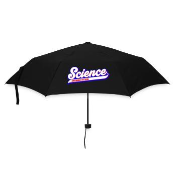 Les couleurs peuvent être modifiées | La science comme par magie mais réelle - Parapluie standard - noir - Devant